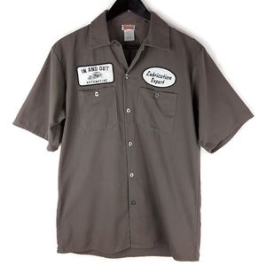 Spencer's Gifts "In And Out" Lube Tech Costume Shirt